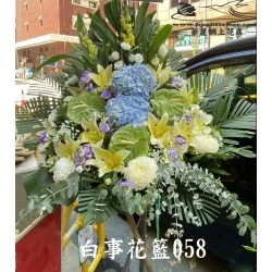 白事花籃 3058
